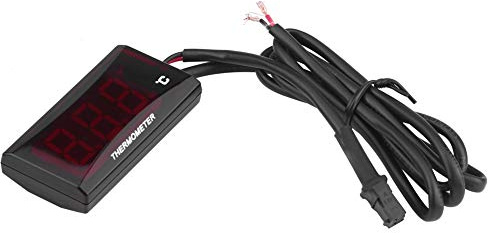 EBTOOLS pour compteur de température tto pour compteur de temperature koso pour gauge temperature motocross Thermomètre de moto jauge de compteur numérique de température d'eau de thermomètre de moto