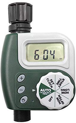 Irrigazione automatica Timer Dispositivo Temporizzazione Irrigazione Irrigatore Regolatore Casa Giardino Timer Elettrovalvola Timer Irrigazione Dispositivo (A)