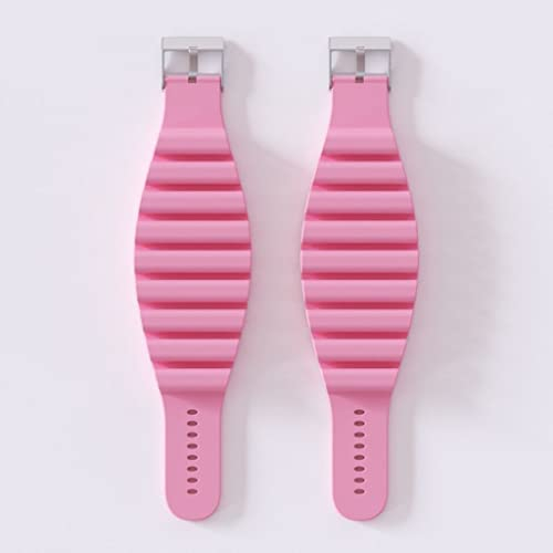 VEGALA Handgelenksgewichte, Knöchelgewichte - 2er-Set (je 1 lb) - Verstellbare Unisex-Knöchelgewichte, Silikon-Beingewichte für Walking, Running, Fitness (Color : Style 2, Size : 1lb*2)