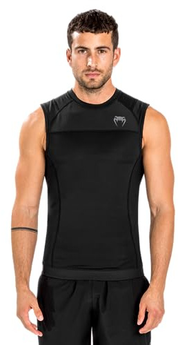 Venum G-Fit Air Rashguard ärmlös – svart – XXL