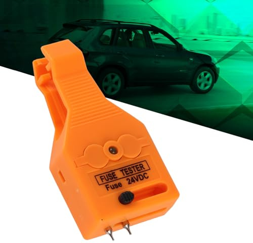 Ausla Automotive Säkringsavdragare Testare Plast Kompakt Bärbart Borttagningsverktyg 70 X 30 X 25 Mm med Justerbara Stift Antiglidhandtag för Mini Standard Maxi Säkringskontroll