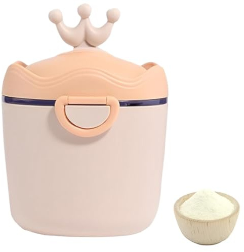Dispenser per latte in polvere da 500 ml, contenitori per polvere con cucchiaio, contenitore portatile per latte in polvere, contenitore ermetico portatile per latte in polvere, caffè, cereali