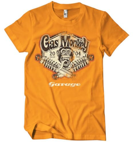 Gas Monkey Garage Offizielles Lizenzprodukt Spring Coils Herren-T-Shirt
