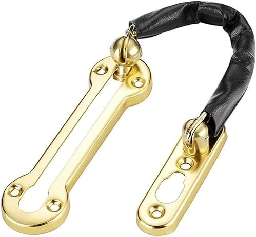 MYXJX door chain Standard Security Stainless Steel Extra Thick Door Chain Lock Casting Door Security Chain Guard,Heavy Duty Latch Lock for Inside Door Lo