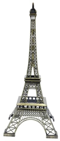 Alipis Eiffelturm Elegante Bürogestaltung Dekoration aus Legierung mit Feiner Verarbeitung Figur Klassische Metallhandwerks für Schreibtisch und Fotografie