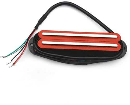 Single-Coil-Tonabnehmer-Set Twin Blade Dual Rail Humbucker Double Coil Pickup Für ST E-Gitarre Ersatz Professionelles Gitarrenzubehör