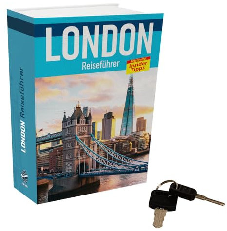 London Reiseführer - Booksafe Geheimversteck und Buchtresor Reisebegeistert lustig und sicher