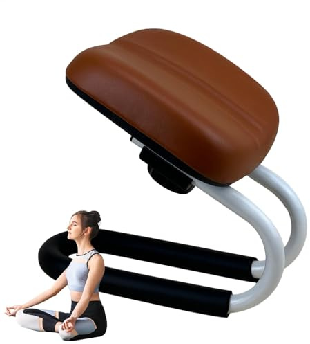Kneeling Chair - Kneeling Stool | Portable Meditation Chair with Sponge Cushion | Non-Slip Prayer Bench | Meditation Stool to Relieve Pine and Improve , Brake Caster