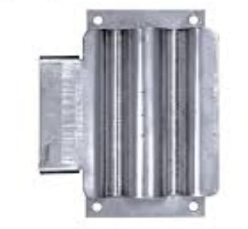 Hand Tool Rack Holder SH675SS for Dump Truck, Trailers, Garage and Shed Walls, Spring Loaded Stainless Steel Tool Mount for Shovel, Rakes, Hoes & Snow Shovels Holder Brackets - Silver