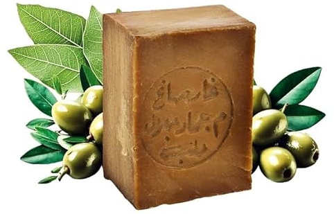Schönera Aleppo-Seife 200g – Traditionelle Naturseife mit Olivenöl & Lorbeeröl – nach klassischer Aleppo-Rezeptur – einzeln verpackt (Olivenöl 40% Lorbeeröl 60%)