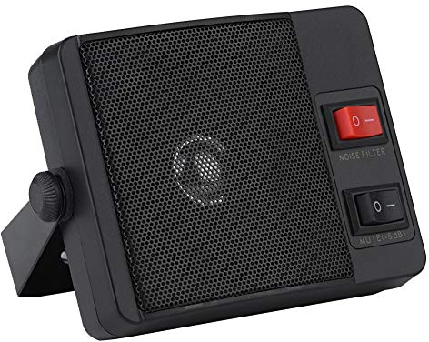VBESTLIFE Walkie Talkie Lautsprecher, Walkie Talkie Externe Lautsprecher für Zwei Wege Radio Car Mobile Radio