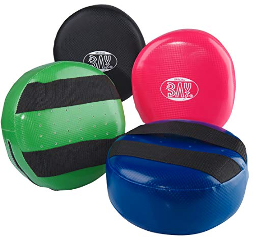 Krav MAGA Softi runde Schlagpolster Boxen MMA Kickboxen Kampfkunst Muay Thai Taekwondo Karate Handpratzen Pratzen (pink/rosa)