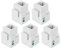 Kuuleyn CAT3-Telefonbuchse, RJ11 Telefon Keystone Buchse,rj11 keystone Telefonisches Sprachmodul Telefonleitungsanschlusskoppler mit Staubschutz