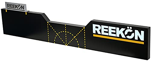 REEKON M1 Guía adaptadora de calibre, permite el montaje del calibre M1 en una amplia variedad de sierras de inglete y sierras de corte, punto de montaje de aluminio