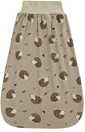Saco de Dormir para bebé de 0,5 TOG con Cintura elástica, Saco de pañales de Verano Hecho de algodón, Saco de Mameluco para bebés, niños pequeños, niños de 0 a 12 Meses