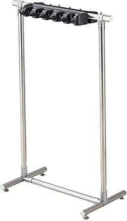 Colgador Escobas y Fregonas Móvil,Colgador de herramientas de jardín, Stante de Drenaje,Soporte para Paraguas,Acero Inoxidable Organizador Soporte de Escobas y Fregonas para Hogar, Cocina, Garajes ( S