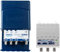 EDISION MAK-300 Kit: Amplificador Antena TV de mástil 2UHF, 1VHF/FM, 17-32db, 107dBmV, 24V, para Digital Terrestre DVB-T/T2, con Filtro 5G LTE, + Fuente de Alimentación 24V 200mA F 2 Salidas