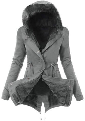 Abrigos De Invierno Para Mujer Zpanxa Abrigo De Invierno Cálido Con Capucha Para Mujer Con Chaqueta Parka De Invierno Con Forro Sintético Chaqueta De Sudaderas Sin Capucha Mujer Sudaderas Amarillas