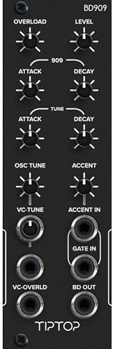 Tiptop Audio BD909 Black - Drum Modular Synthesizer