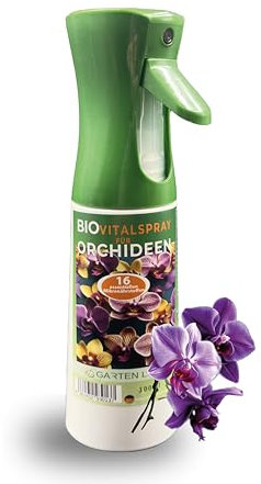 Garten Lux BIO Vitalspray für Orchideen 300ml. mit 16 Spurennährstoffen zum Orchideenpflege sprühen anwendungsfertiges Hochester