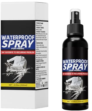 Spray en tissu imperméable - revêtement textile protecteur, barrière d'humidité pour équipement extérieur | Scellant pour et plus propre, défense du canapé, finisseur p