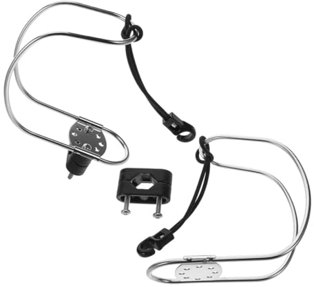 iplusmile 2 Piezas Soporte de Aro Salvavidas de Acero Inoxidable Marino Resistente y Compatible con Yates y Barcos Soporte para Anillo de Seguridad