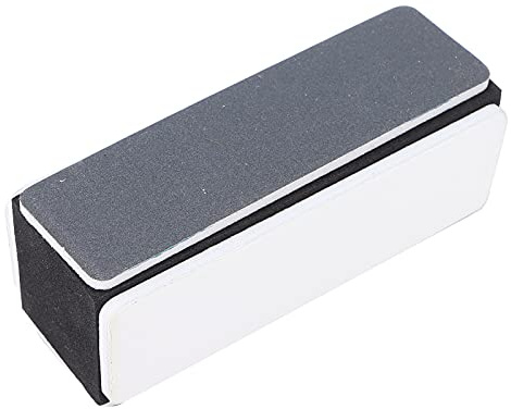 Sorandy Bloque Pulidor de Uñas Profesional, Herramienta de Pulido Suave para un Brillo Duradero, Adecuado para Esponja de Salón de Uñas de 3,5x3,5 Cm
