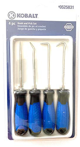 Kobalt 4 Piece Hook And Pick Tool Set