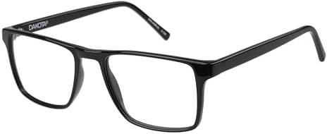 Dakota Brille mit Sehstärke (Modell DKO-AOM 02-104) für Herren, Rechteckig, gefertigt aus Acetate,acetate , optional mit Sonnenbrillen tönung oder Blaulichtfilter