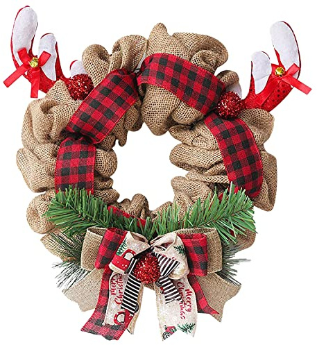 Weihnachtskranz Weihnachtsdeko Türkranz Weihnachten