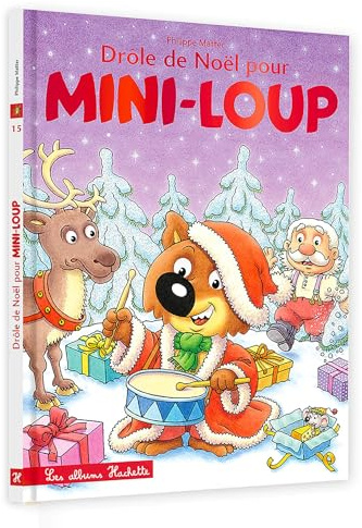 Drôle de Noël pour Mini-Loup avec couverture scintillante