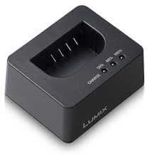 Panasonic Lumix DMW-BTCD15E | Chargeur BTCD15 (Compatible Batteries BLK22 et BLF19, pour Hybrides Plein Format Lumix S9, S5, S5II, S5IIX, et Hybrides Micro 4/3 GH5, GH5S, GH5II, GH6, GH7, G9 et G9II)