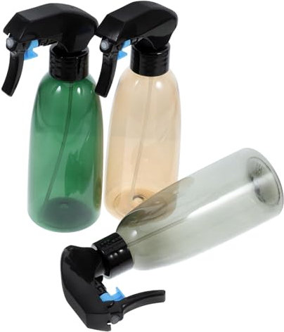 minkissy 3stücke Zerstäuberflasche Mit Feinem Nebel Transparente Sprühflaschen Aus Kunststoff Für Gartenarbeit Nachfüllbar Geeignet Für Innen Und Außenbereich