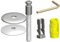 Ideal Standard - Multi Suites, Set di cerniere per sedile copriwater a chiusura rallentata serie Tesi, EW00667, Neutro