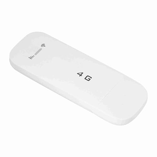 KIMISS Adaptateur Réseau USB 4G LTE Ultra Haut Débit – Clé Modem Routeur WiFi Hotspot sans Fil avec Fonction de Partage, Couverture Supérieure et Fonction Plug & Play (avec Wi-FI)