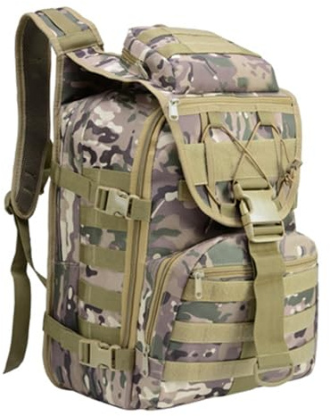 CINGHI LUSSO Militär Rucksack Herren 35 Liter Outdoor Wasserdicht Taktischer Wanderrucksack Survival Bundeswehr Backpack für Camping, Reisen und Wandern