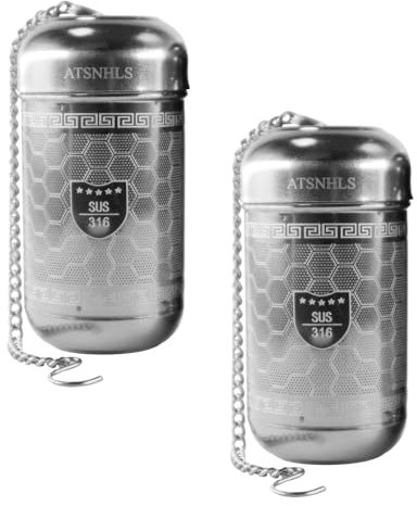 Infusor de té para té de hojas sueltas, colador de té de acero inoxidable 316, empapador de té para tetera, taza de tetera, accesorios de té de malla extrafina para té negro, condimento y especias,