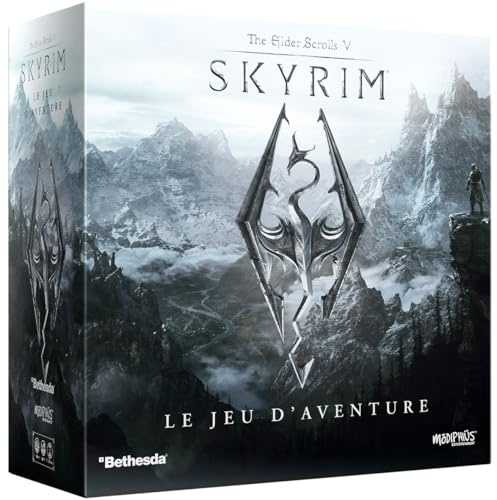 Asmodee - Modiphius Entertainment - The Elder Scroll V: Skyrim - Äventyrsspel - brädspel - kooperativt spel från 14 år - 1 till 4 spelare - 60 min