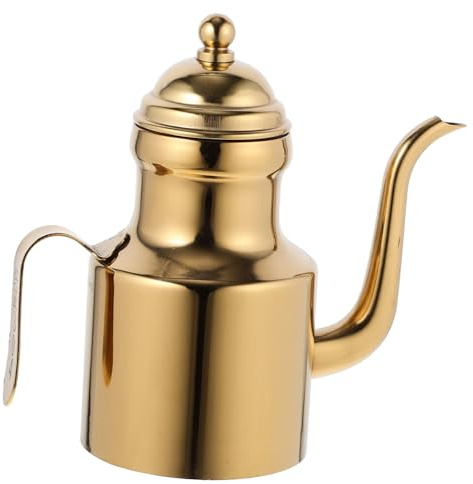 MUELODSIC Contenitore Per Olio in Acciaio Resistente Separatore Di Grasso Da Cucina Pratico Contenitore Per Conservare Olio Succhi e Altri Alimenti