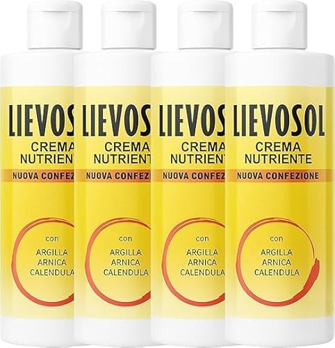 Lievosol Crema Antidolorifica 800ml – Arnica e Artiglio del Diavolo – Sollievo Dolori Muscolari, Articolari, Schiena e Cervicale