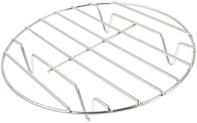 Garneck Rejilla de Acero Inoxidable para Vapor con Patas Elevadas Soporte Práctico para Olla y Estante de Cocina Versátil Fácil de Limpiar y Almacenar para Cocinas Domésticas y