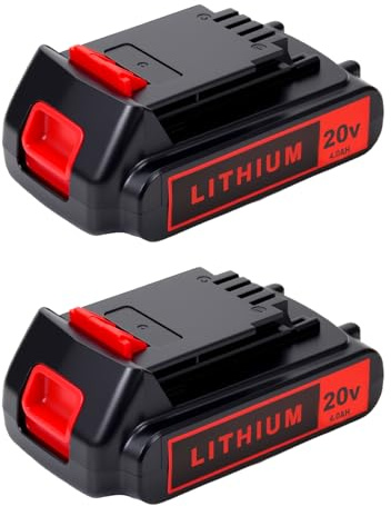 BATWAYPRO 20V 4.0Ah Battery for Black and Decker Lithium-Max Tools 2-Pack