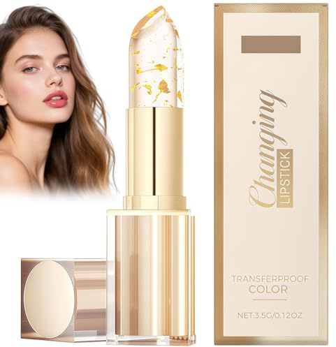 IWIDYA Changement de Température Rouges à Lèvres Changeant de Couleur, rouge à lèvres,Hydratant & Brillant,Texture Crème Fondante,Effet Juteux Tenue Précise-B