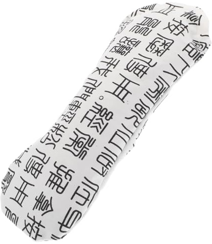 Lurrose Masque Oculaire Chauffant à L’armoise, Coussin Yeux Relaxant et Lesté, Accessoire de Yoga Doux et Portable pour Soulager la Fatigue Oculaire, Sommeil et Relaxation