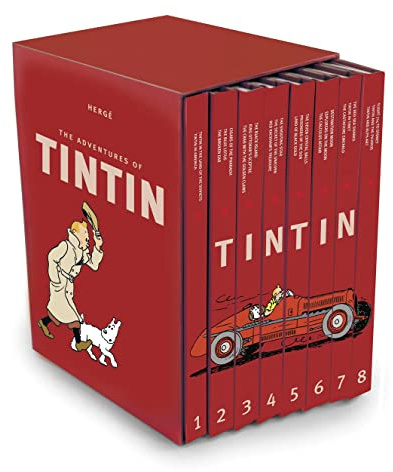 The Adventures of Tintin – Compact Editions – The Tintin Collection: 8 Book Box-Set: The Complete Official Classic Children’s Illustrated Mystery Adventure Series