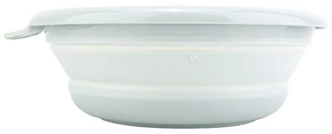 Strnek Outdoor Camping Travel Folding Wash Basin Kitchen Plastic Collapsible Dish Tub Progressive Collapsible Portable Wash Basin Dishpan(Blue)