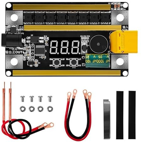 Lafeier GX591 8-24V Punktschweißgerät DIY Kit 99 Gang Leistung Einstellbare Mini Spots Schweißgerät Steuerplatine für 18650