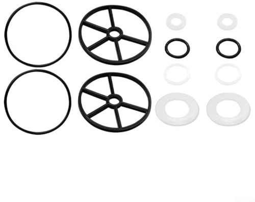 Hosrivae SP0714T Junta de válvula O-For Ring Kit de repuesto para Hayward para válvulas de filtro multipuerto Vari-Flo XL – 1-1/2 pulgadas, sello de goma con cubierta SPX0714L O-para anillo y