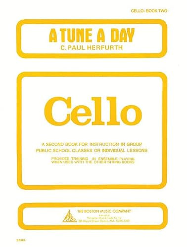 A Tune A Day For Cello Book 2