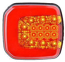 LED-MARTIN® Kombi Rückleuchte KR3 - universal - Design Rückleuchte - Trailer - Anhänger - Fahrzeuge - Boottrailer - Heckleuchte - Multifunktionsrückleuchte